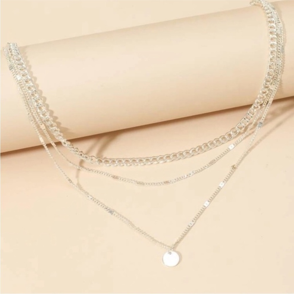 Silver necklace - Picture 2 of 2